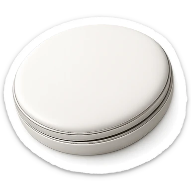 white luxury compact mirror sticker