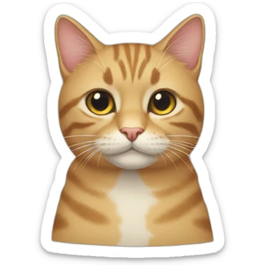 Cat cat sticker