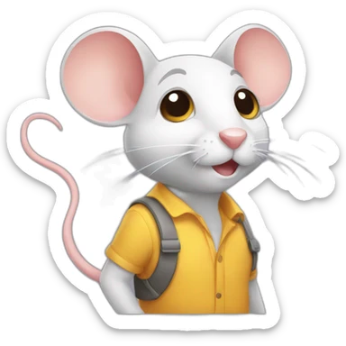 Mouse sticker