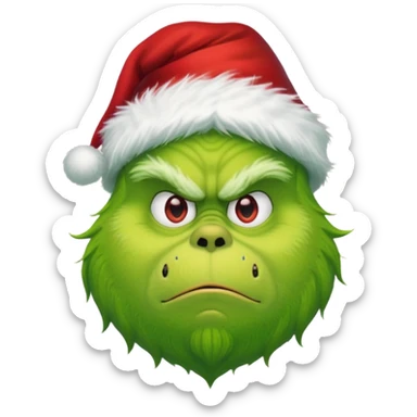 grinch sticker