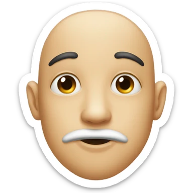  big and long nostrils sticker