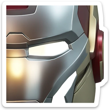 Iron Man Helmet sticker