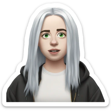 Billie Eilish sticker