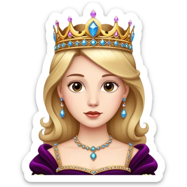 renaissance princess sticker