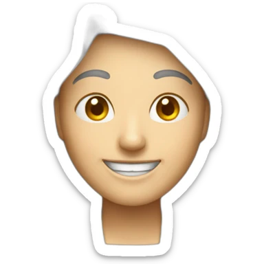 La nonne horreur avec le sourire sticker