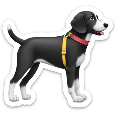 assistance dog sticker