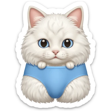 КІТ В ТРУСАХ sticker