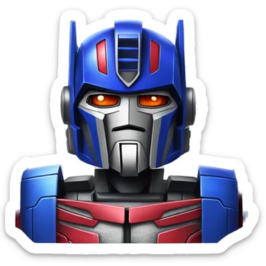 optimus prime the last knight sticker