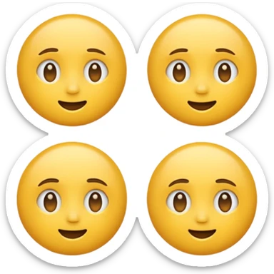 make me a nonchalant emoji sticker