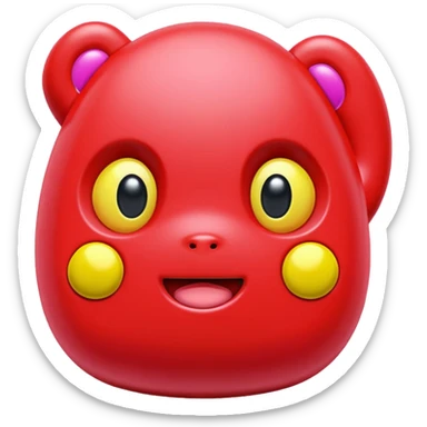 Tamagotchi from the Turning Red movie sticker