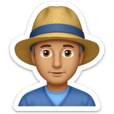 a know-it-all man from naples sticker