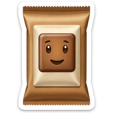 coffee packet sticker