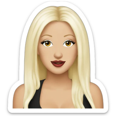 Christina Aguilera sticker