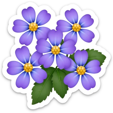 Armenian myosotis (it’s purple) sticker