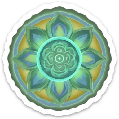 sudarshana-chakra-symmetrical sticker