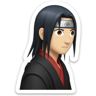 Itachi uchia sticker