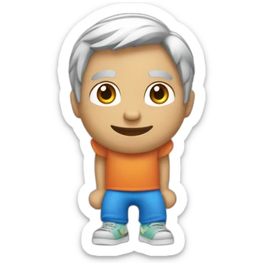 Active leisure sticker