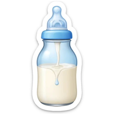 Baby bottle. sticker