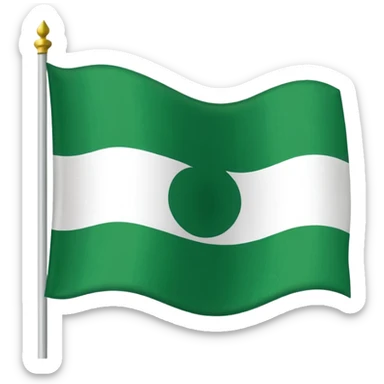 Bursaspor bayrak emoji sticker