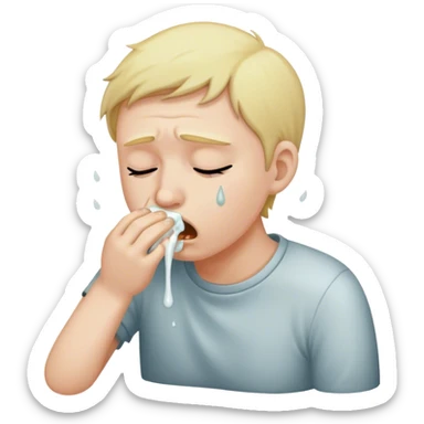 Vomiting robbert sticker