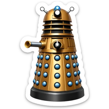 60s dalek sticker