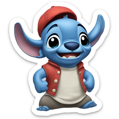 Stitch Disney character ￼￼ sticker
