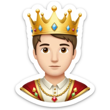 Trader with a crown sticker