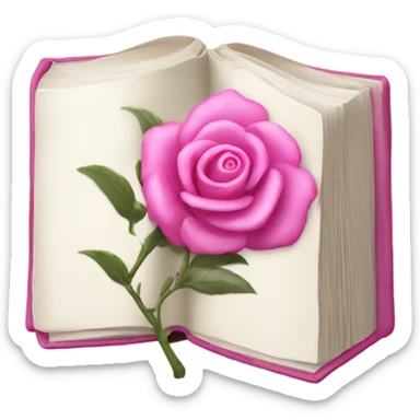 Libro rosa  sticker