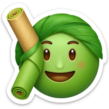 a blunt in emoji iphone style please sticker