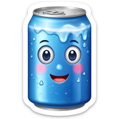 Blue Soda sticker