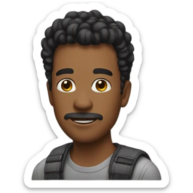 I'm telling you sticker