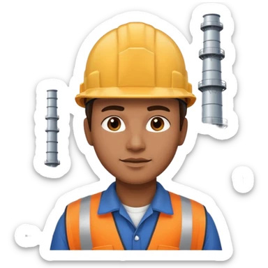 oil refinery worker sticker