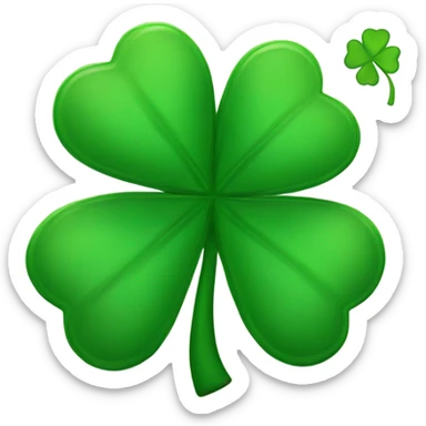 Shamrock sticker