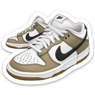 Nike dunk low sticker