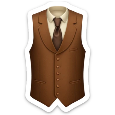 waistcoat sticker