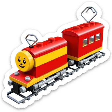 lego train sticker