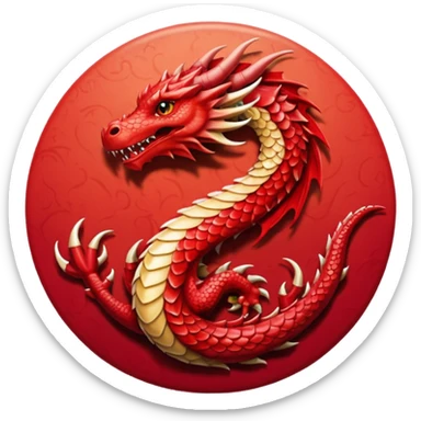 targaryen Dragon semboll sticker