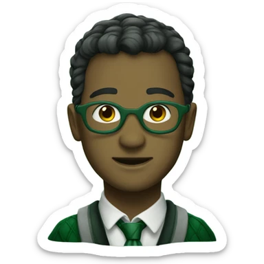 Slytherin color sticker