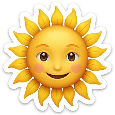 Cute Sun shine  sticker
