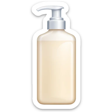 Lotion sticker