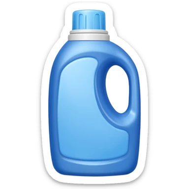 LAUNDRY DETERGENT sticker