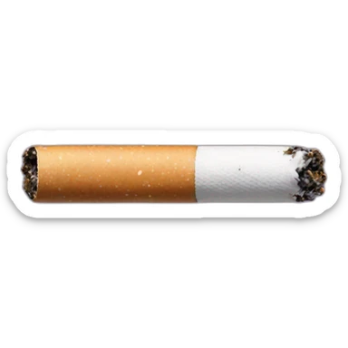 purple cigarette sticker