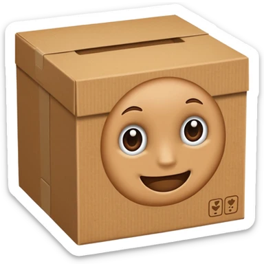 Can u make me an emoji of an box saying YAPPINGBOXRANTSS sticker