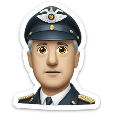 Charles de Gaulle  sticker