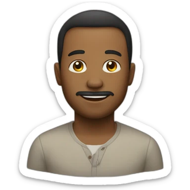 Fer dans un homme sticker