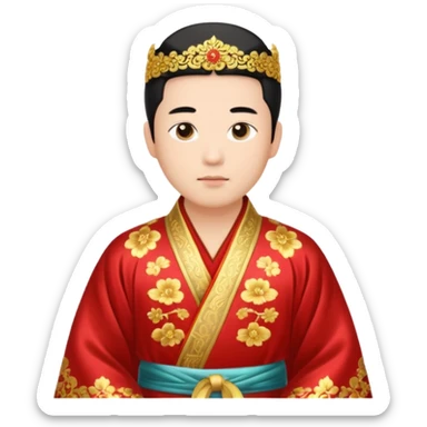 A Chinese princes sticker
