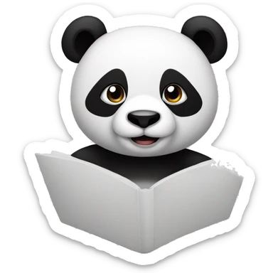 Panda sticker