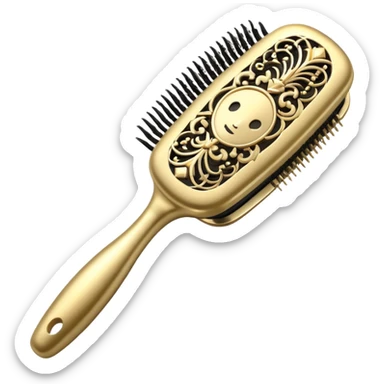 horoscope hairbrush sticker