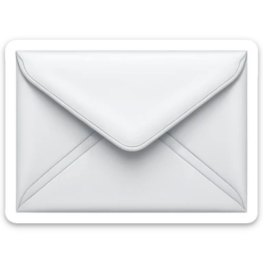 letter envelope sticker