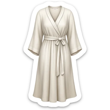 Robe white sticker